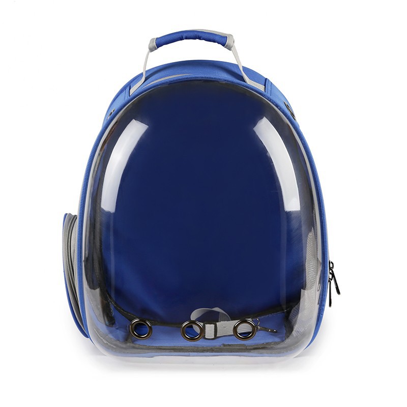 HKM-3039165 Portable Cat Space Capsule with Transparent Window and Safety Features