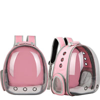 HKM-3039165 Portable Cat Space Capsule with Transparent Window and Safety Features