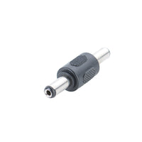 HKM-303955 DC5521 Male to Male Adapter for 5.5x2.1 Power Connection, Black PVC Molding