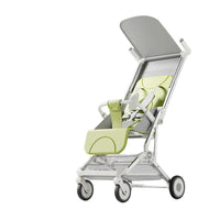 HKM-303955 Lightweight Folding Travel Baby Stroller with Detachable Canopy and Breathable Backrest