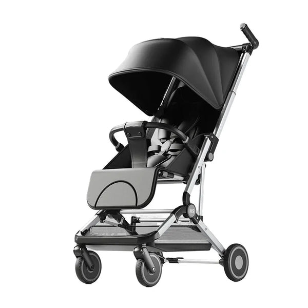 HKM-8303955 Lightweight Compact Folding Travel Baby Stroller with a Detachable Canopy and Breathable Mesh Back Panels