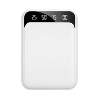 HKM-304147 Large Capacity 10000mAh Mirror Digital Display Power Bank - Multiple Colors Available