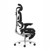 HKM-304211 High Back Mesh Swivel Office Chair with Footrest for Manager and Meeting Use