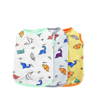 HKM-3042493 Casual Spring and Summer Pet Clothing for Dogs and Cats in Yellow, Blue, and White