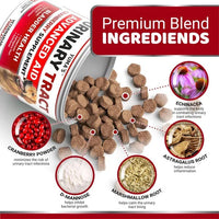 HKM-3042749 Cranberry Chews for Dogs - Natural UTI Support & Bladder Health - 170 Treats