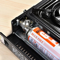 HKM-304275 Portable Manual Butane Gas Stove for Indoor and Outdoor Cooking, Customisable Logo Options