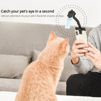HKM-3044157 Pet Photo Clip for Easy Selfies with Dogs and Cats, Adjustable Camera Bracket for Pet Toys