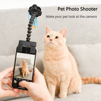 HKM-3044157 Pet Photo Clip for Easy Selfies with Dogs and Cats, Adjustable Camera Bracket for Pet Toys