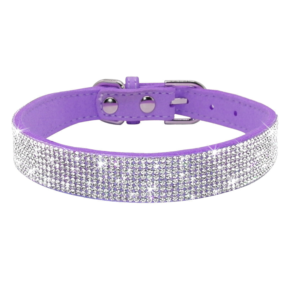 HKM-3044669 Korean Velvet Pet Leash with Rhinestone Bow Tie Design for Small and Medium Pets