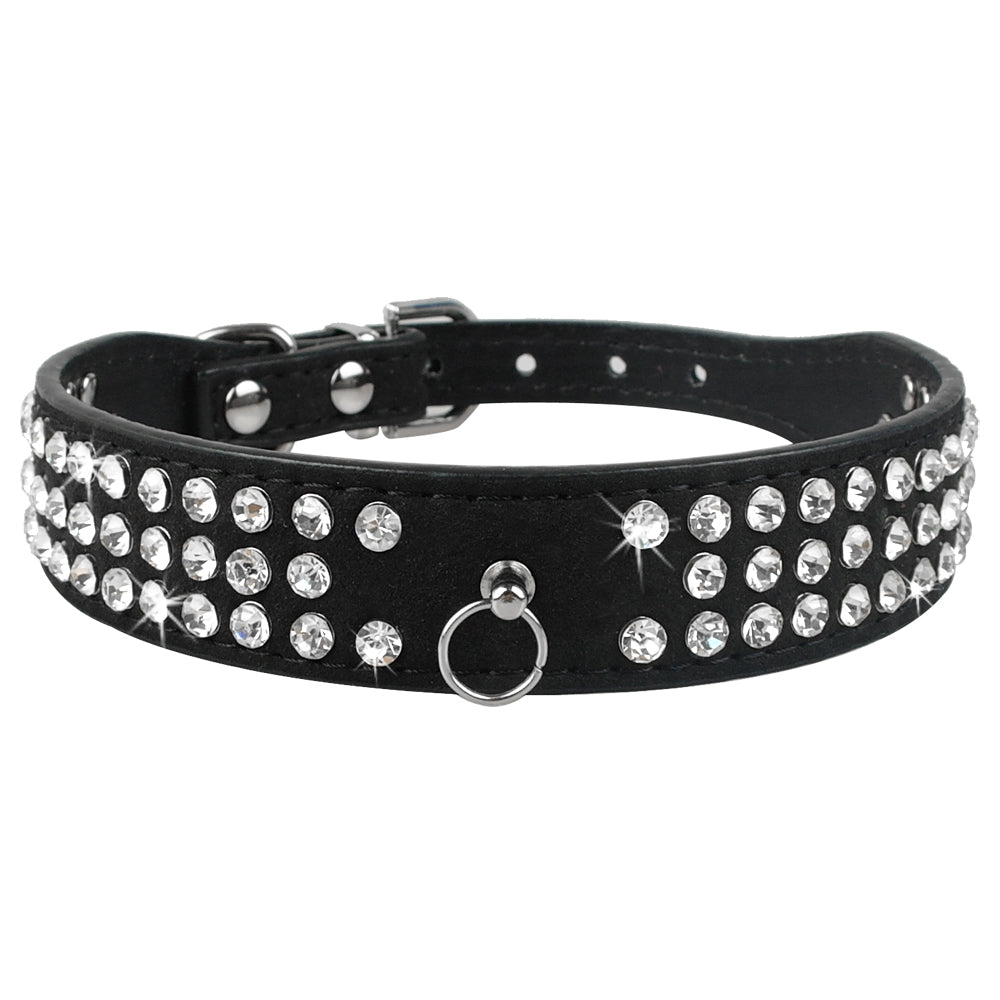 HKM-3044669 Korean Velvet Pet Leash with Rhinestone Bow Tie Design for Small and Medium Pets