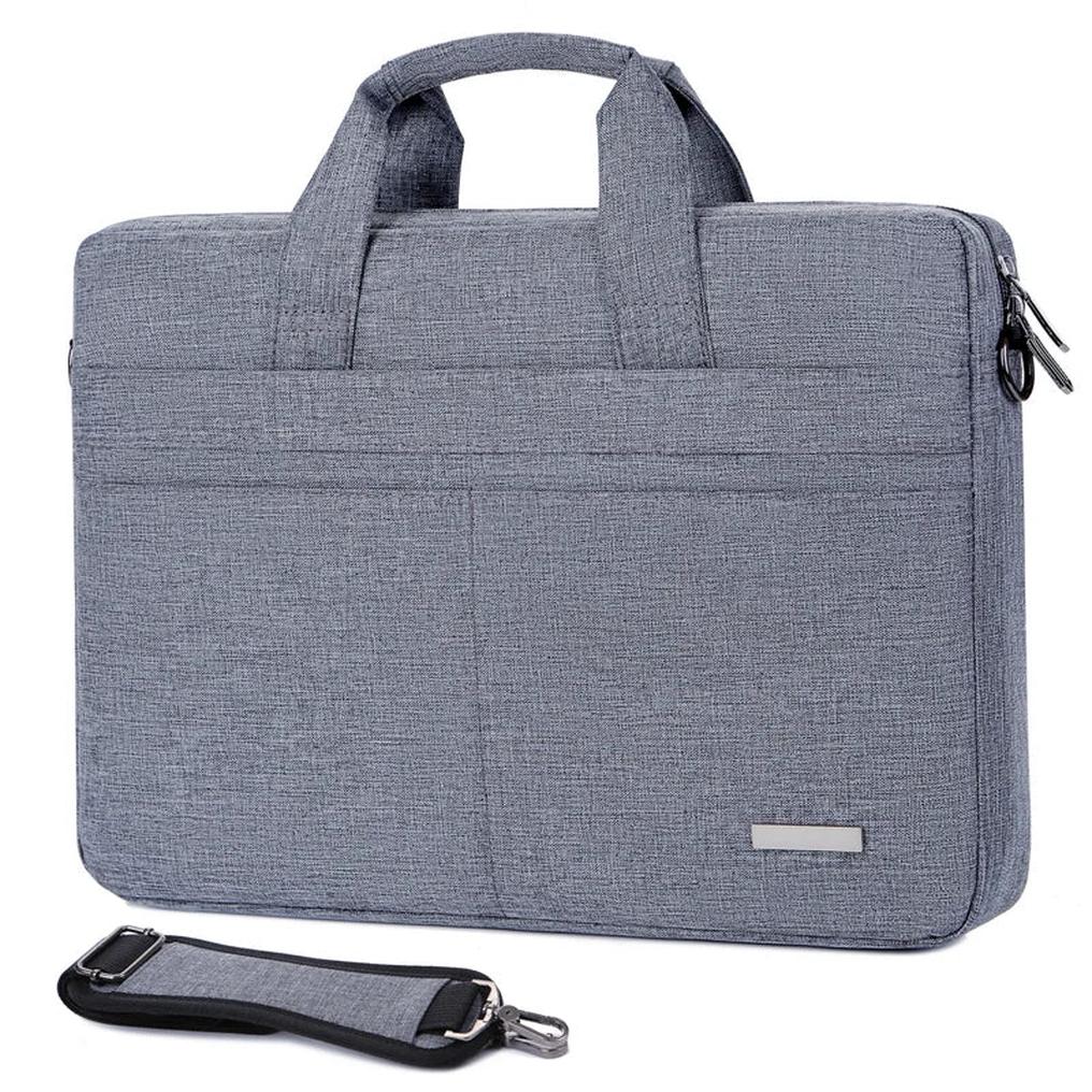 HKM-304467 Simple Stylish Unisex 15.6'' Computer Bag for Men and Women - Portable Single Shoulder Business Briefcase