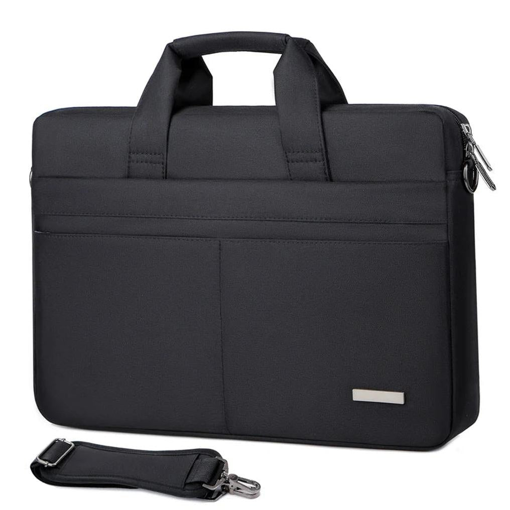 HKM-304467 Simple Stylish Unisex 15.6'' Computer Bag for Men and Women - Portable Single Shoulder Business Briefcase
