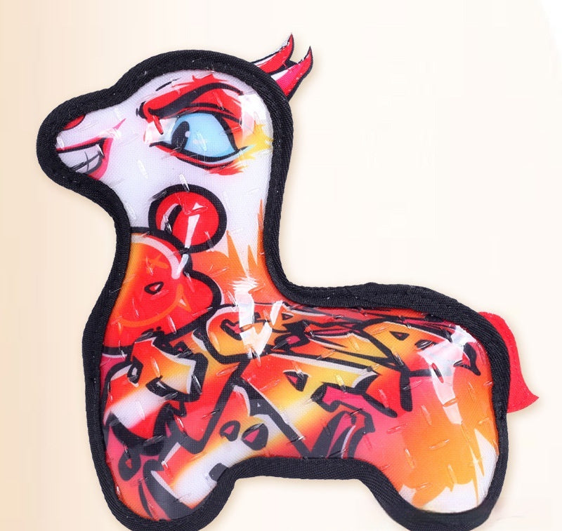 HKM-3045309 Colorful Cat Toy Assorted Animal Designs - PVC Fabric, 21 x 24 cm