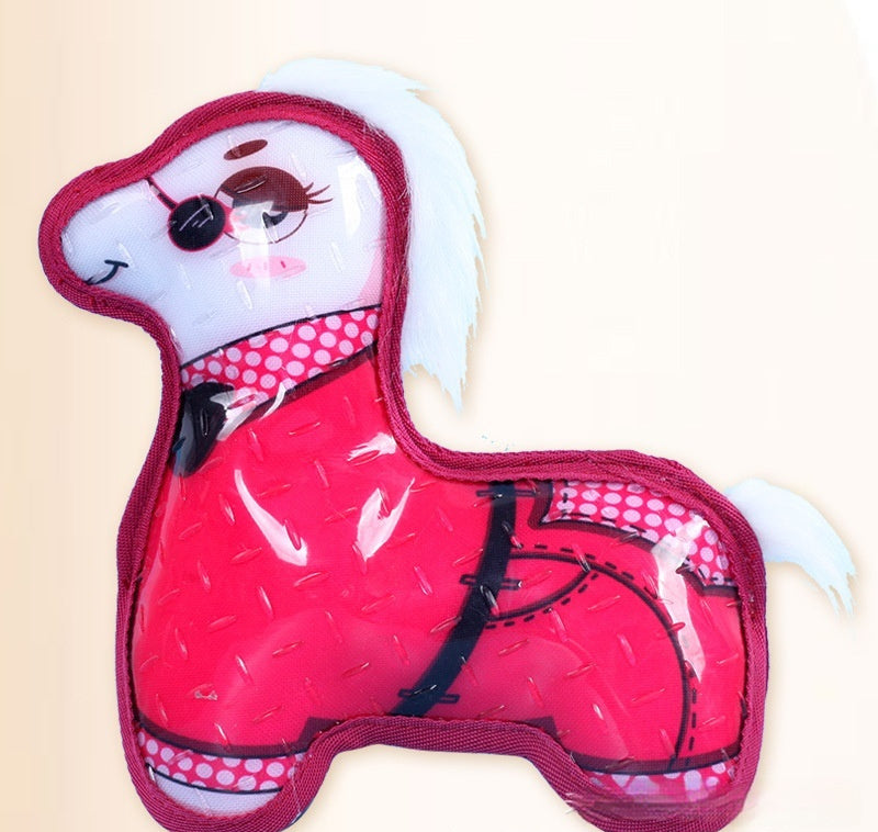 HKM-3045309 Colorful Cat Toy Assorted Animal Designs - PVC Fabric, 21 x 24 cm