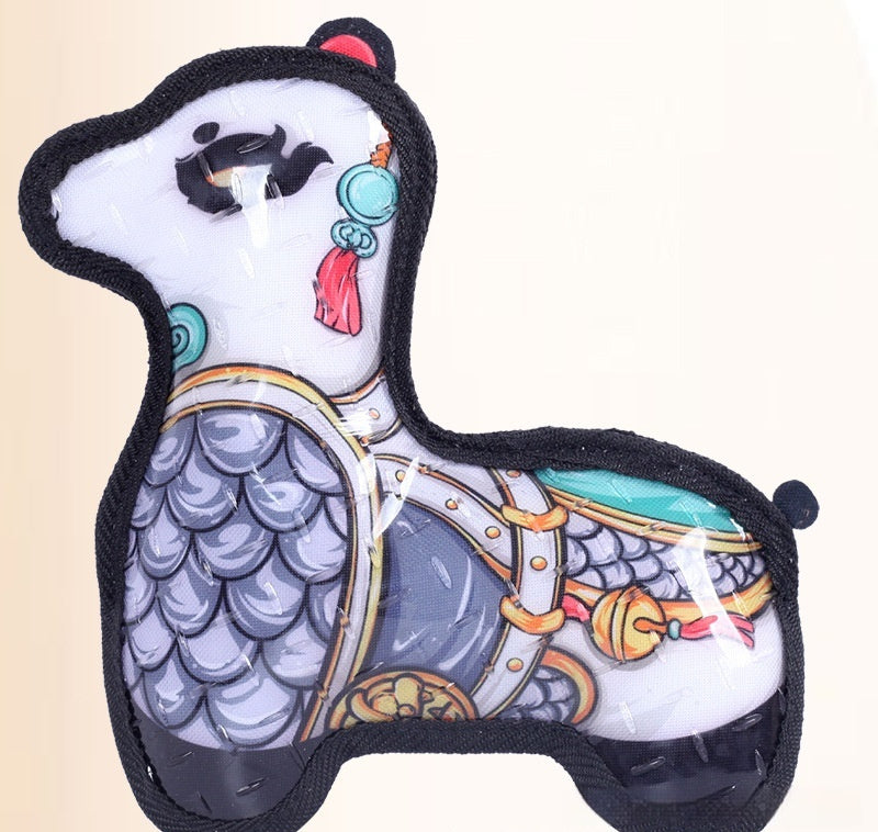 HKM-3045309 Colorful Cat Toy Assorted Animal Designs - PVC Fabric, 21 x 24 cm