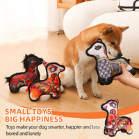 HKM-3045309 Colorful Cat Toy Assorted Animal Designs - PVC Fabric, 21 x 24 cm