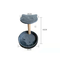 HKM-3045949 Cat Climbing Frame with Integrated Column in Multiple Color Options