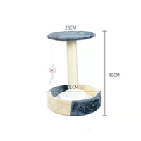 HKM-3045949 Cat Climbing Frame with Integrated Column in Multiple Color Options
