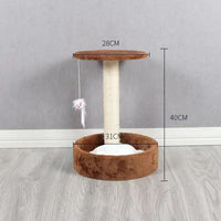 HKM-3045949 Cat Climbing Frame with Integrated Column in Multiple Color Options