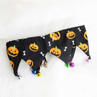 HKM-3046845 Halloween Pet Costume with Pumpkin Cloak and Bat Wings