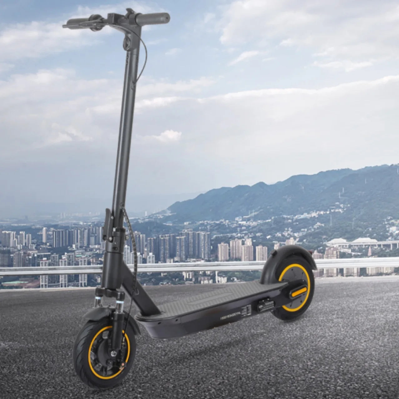 HKM-304787 500W Waterproof Folding Electric Scooter with 35KM/H Speed, Bluetooth Control & 35-40KM Range