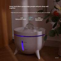 HKM-3048509 Crystal Ball Pet Water Dispenser with Automatic Circulation, 1800ml Capacity