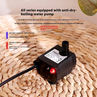 HKM-3048509 Crystal Ball Pet Water Dispenser with Automatic Circulation, 1800ml Capacity