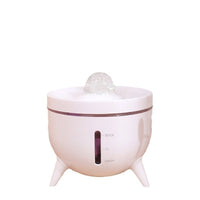 HKM-3048509 Crystal Ball Pet Water Dispenser with Automatic Circulation, 1800ml Capacity