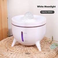 HKM-3048509 Crystal Ball Pet Water Dispenser with Automatic Circulation, 1800ml Capacity