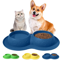HKM-304915 Custom Non-Slip Silicone Waterproof Food & Water Mat for Pets