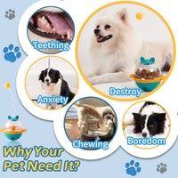 HKM-3049917 Interactive Food Dispensing Tumbler Toy for Dogs and Cats, IQ-Boosting Slow Feeder Treat Ball