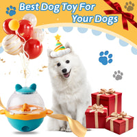 HKM-3049917 Interactive Food Dispensing Tumbler Toy for Dogs and Cats, IQ-Boosting Slow Feeder Treat Ball