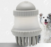 HKM-3050301 Multifunctional Silicone Pet Bath Brush for Easy Grooming and Massage