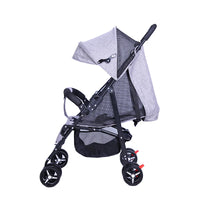 HKM-305107 3-in-1 Lightweight Baby Stroller with 5-Point Safety Harness, Foldable Design for Infants Aged 0-3