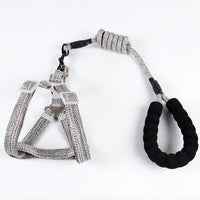HKM-3051709 Nylon Adjustable Pet Leash with Chrome-Plated Buckle and EVA Foam Handle