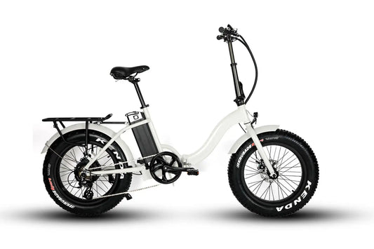 HKM-305235 Folding Electric Bike with 48V 500W Brushless Motor, 20" Aluminum Frame, 7-Speed, 40-50 Mile Range