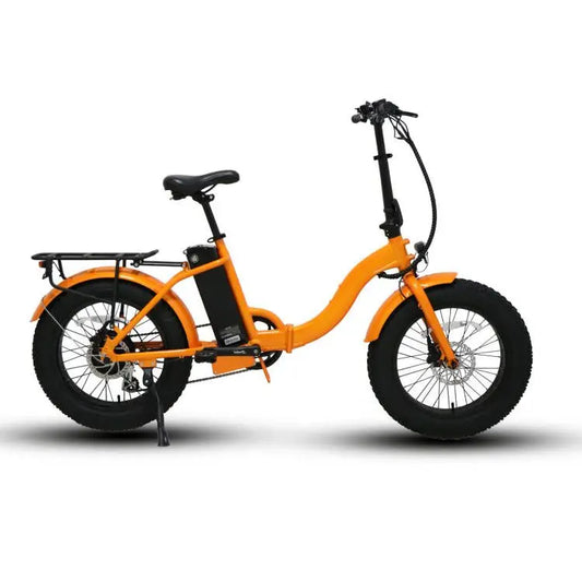 HKM-305235 Folding Electric Bike with 48V 500W Brushless Motor, 20" Aluminum Frame, 7-Speed, 40-50 Mile Range