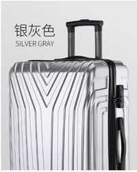 HKM-305299 Lightweight ABS/PC Merge Luggage with TSA Lock, Aluminium Frame and Silent Wheels