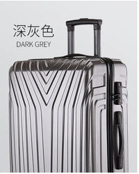 HKM-305299 Lightweight ABS/PC Merge Luggage with TSA Lock, Aluminium Frame and Silent Wheels