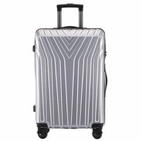 HKM-305299 Lightweight ABS/PC Merge Luggage with TSA Lock, Aluminium Frame and Silent Wheels