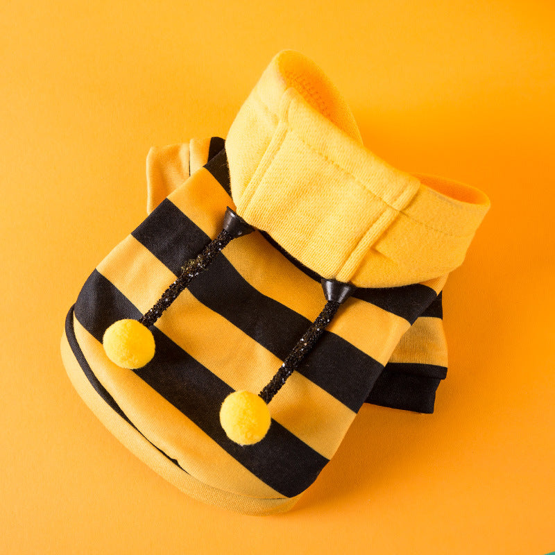 HKM-3053501 Adorable Yellow Milk Silk Sweater for Dogs - Cute Style, Comfortable Fit