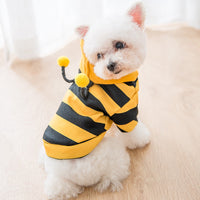 HKM-3053501 Adorable Yellow Milk Silk Sweater for Dogs - Cute Style, Comfortable Fit