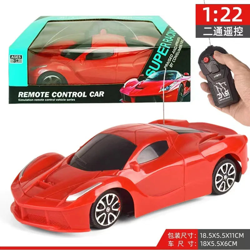 HKM-305363 Five-Way Transforming Robot Remote Control Car - High-Speed Stunt Action for Kids