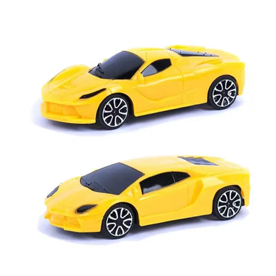 HKM-305363 Five-Way Transforming Robot Remote Control Car - High-Speed Stunt Action for Kids