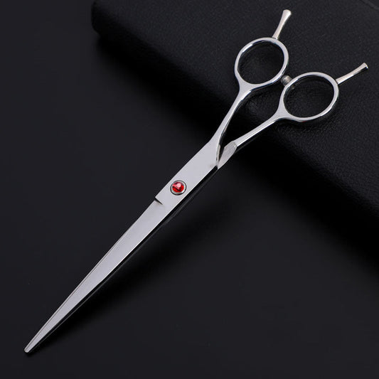 HKM-3054013 Premium Japanese Stainless Steel Pet Grooming Scissors for Even Trimming