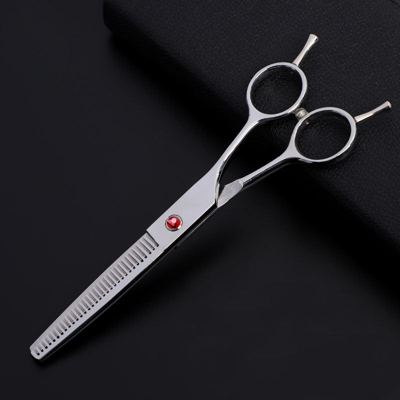 HKM-3054013 Premium Japanese Stainless Steel Pet Grooming Scissors for Even Trimming