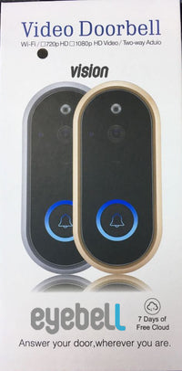 HKM-305427 Smart Remote Home Monitoring Doorbell with HD Video and Two-Way Audio