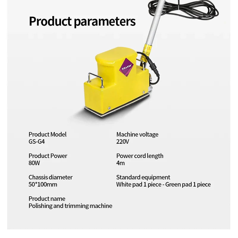 HKM-305491 Kitchen and Bathroom Edges Cleaning and Polishing Machine