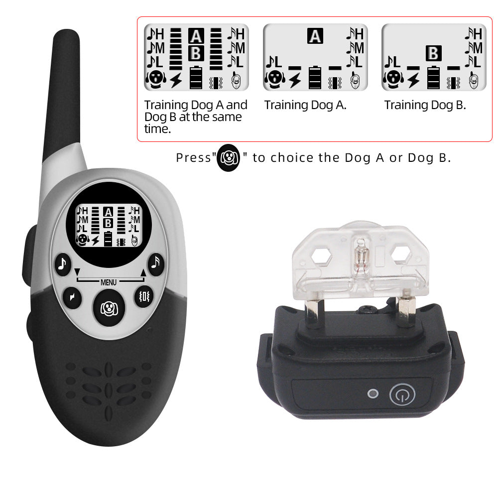 HKM-3056189 Remote Dog Trainer with Rechargeable Battery and Intelligent Control - Suitable for All Seasons