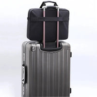 HKM-305619 Multifunctional Laptop Briefcase for Men and Women - Eco-Friendly Shoulder Bag Suitable for College and Travel
